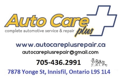 Auto Care Plus Inc - Réparation et entretien d'auto