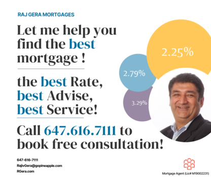 Raj Gera Mortgages - Courtiers en hypothèque