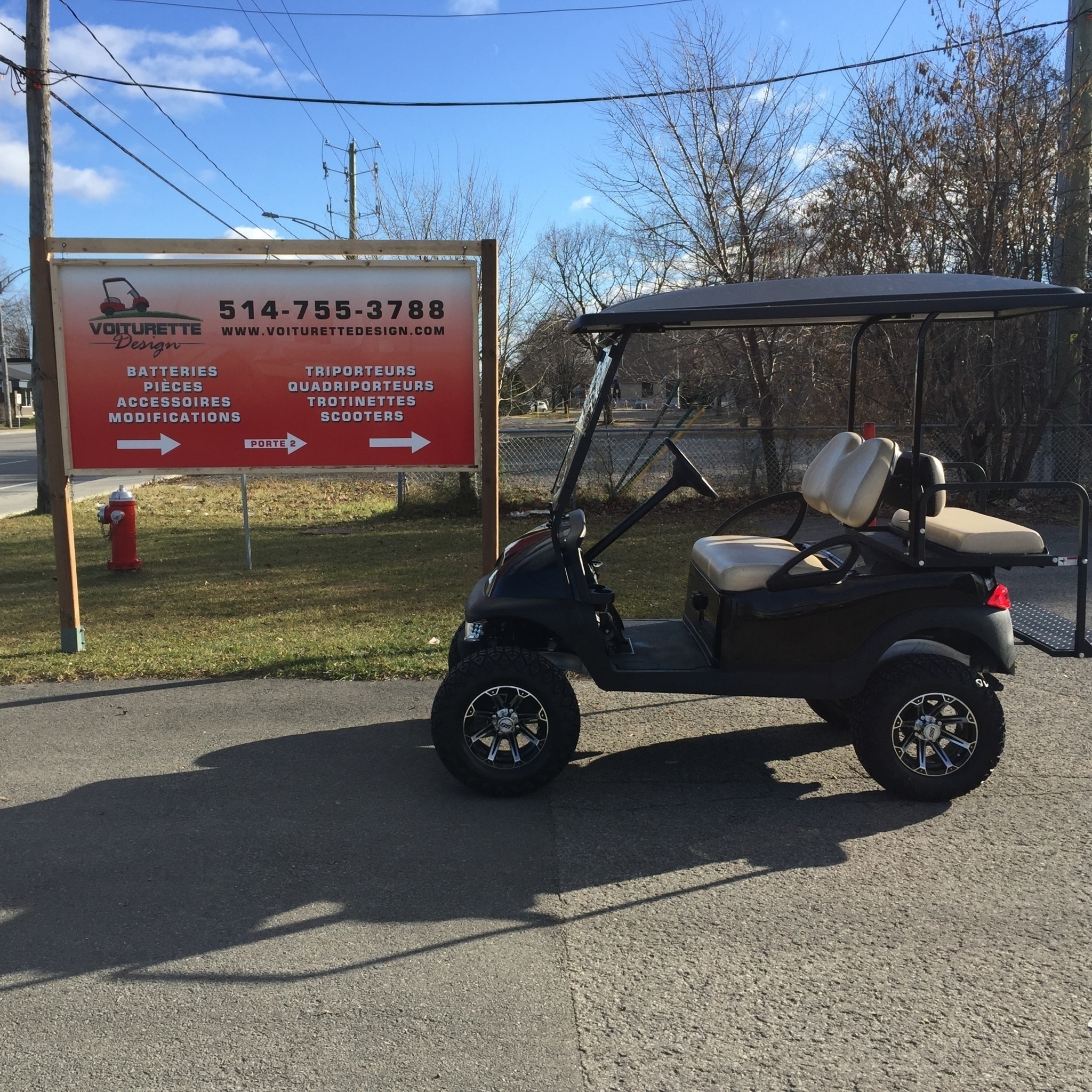 Voiturette design - Golf Cars & Carts