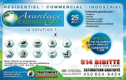 Avantage Extermination - Pest Control Services