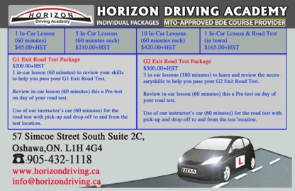 Horizon Driving Academy - Driving Instruction