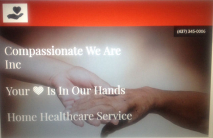 Compassionate We Are Inc - Services de soins à domicile