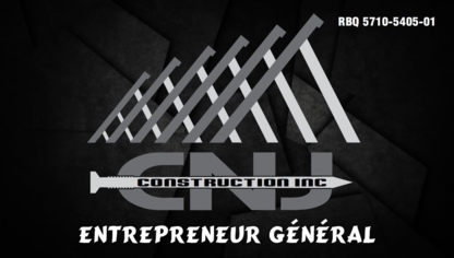 CNJ Construction - Entrepreneurs généraux