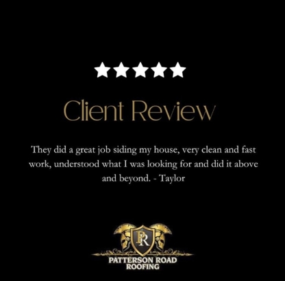 Patterson Road Roofing - Couvreurs