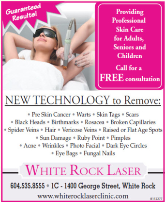 White Rock Laser - Laser Treatments & Therapy