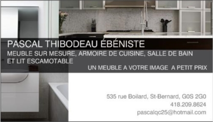 Pascal Thibodeau Ébéniste - Cabinet Makers