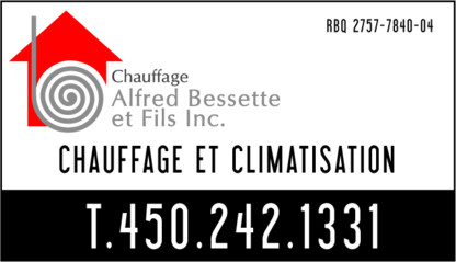 Chauffage Alfred Bessette et Fils Inc - Entrepreneurs en chauffage