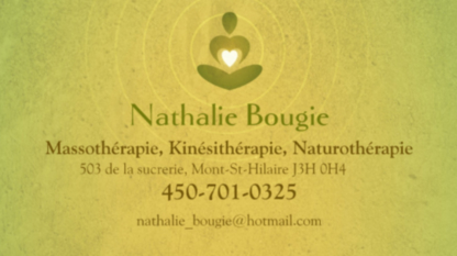 Nathalie Bougie Massage Therapist - Massage Therapists