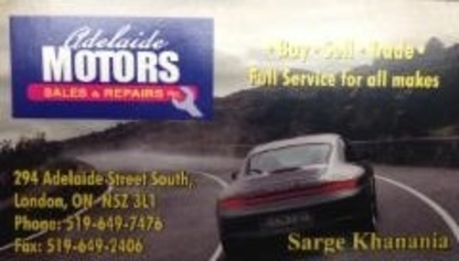 Adelaide Motor Sales - Garages de réparation d'auto