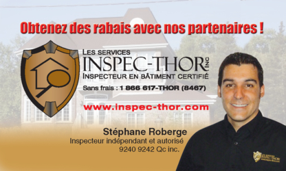 Stéphane Roberge / Service Inspec-Thor Inc - Building Inspectors