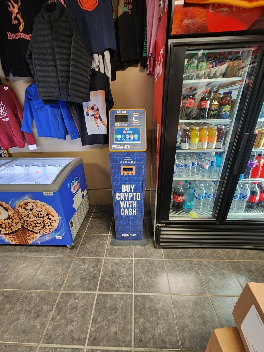 CoinFlip Bitcoin ATM - Quick Mart (Edmonton) - Banques