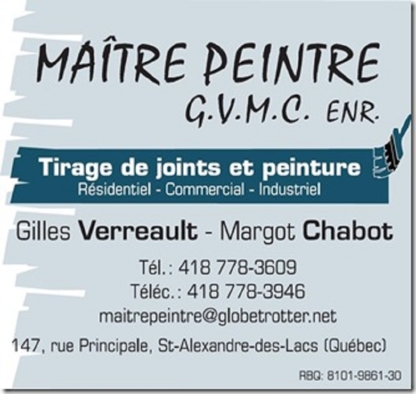 Maitre Peintre GVMC ENR - Painters