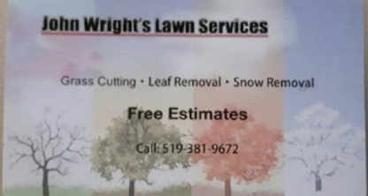 John Wright's Lawn Services - Lawn Maintenance
