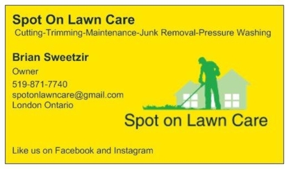 Spot on Lawn Care - Entretien de gazon