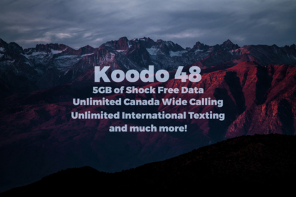Koodo 48 - Service de téléphones cellulaires et sans-fil