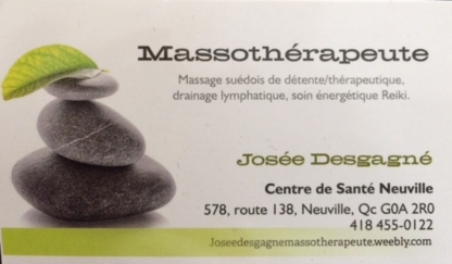 Josée Desgagné Massothérapeute - Massage Therapists
