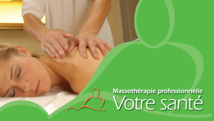 Massothérapie professionnelle Votre Santé - Massothérapeutes