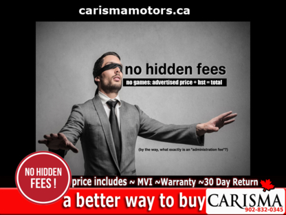 Carisma Motors - Concessionnaires d'autos d'occasion