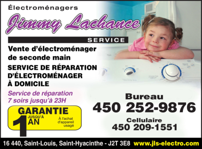 View Jimmy Lachance Service’s Saint-Hyacinthe profile