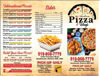 Ambrose Pizza & Wings - Duct Cleaning