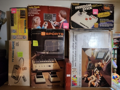 Pixelated Vintage Video Games - Family Entertainment