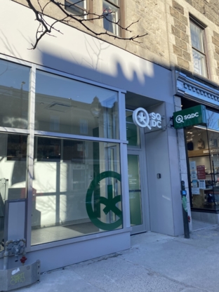 SQDC - Montréal - Métro Mont-Royal - Marijuana Retail