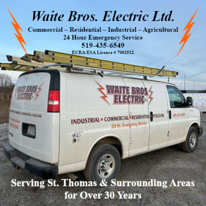 Waite Bros Electric Ltd - Électriciens