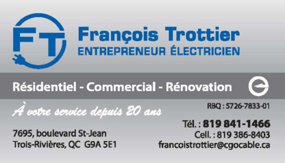 François Trottier Entrepreneur Électricien Inc - Électriciens