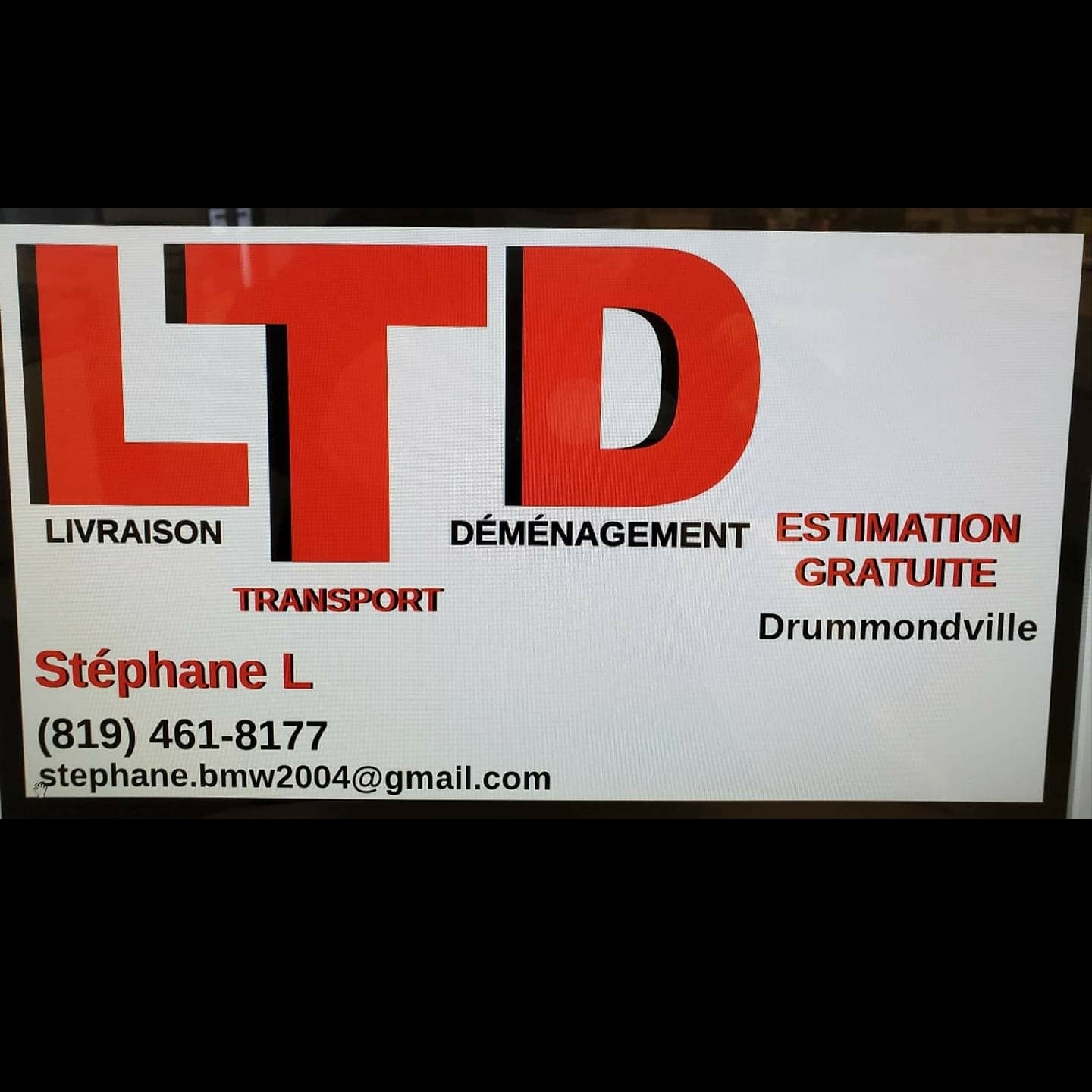 Stephane Lanteigne LTD Livraison Transport Demenagement - Déménagement et entreposage