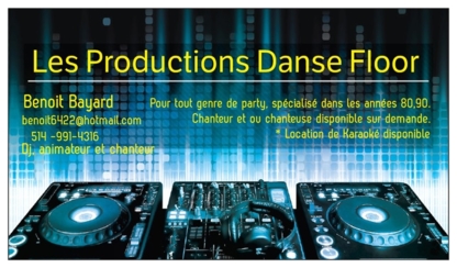 Les Productions Danse Floor - Dj et discothèques mobiles