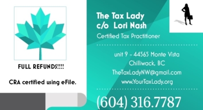 The Tax Lady - Tax Return Preparation