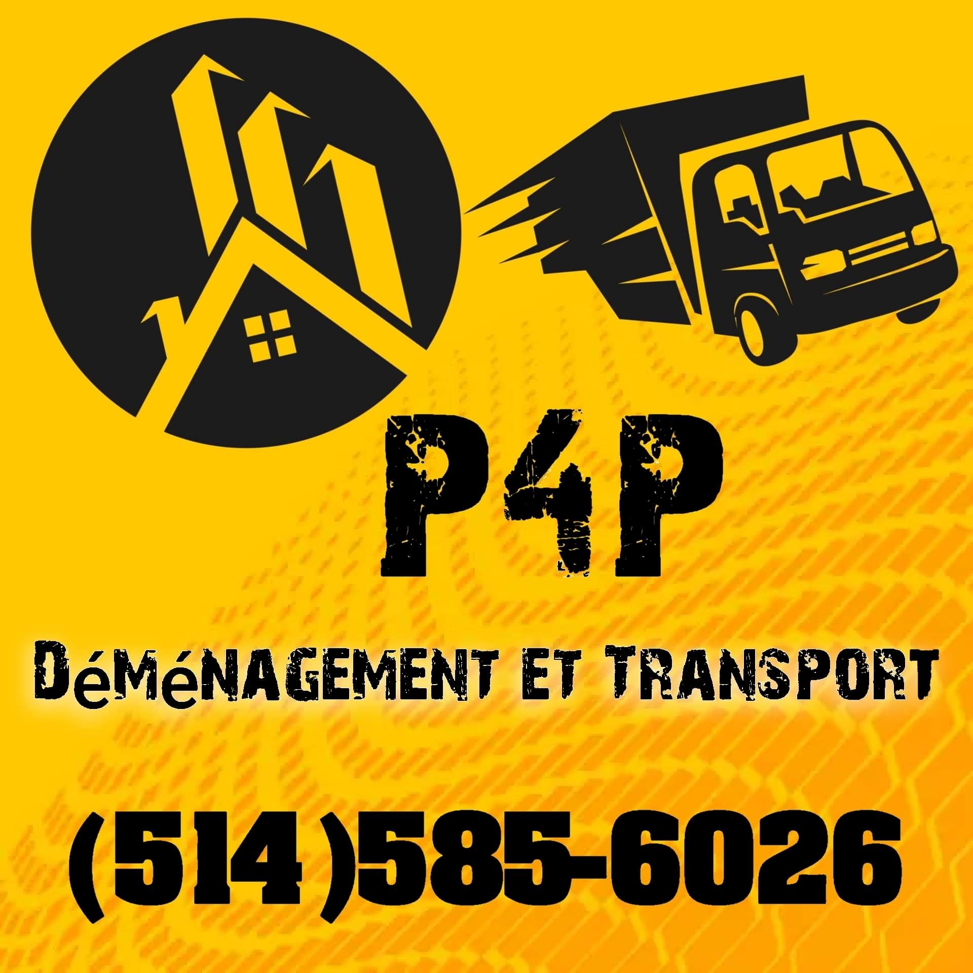 P4P Déménagement & Transport - Services de transport