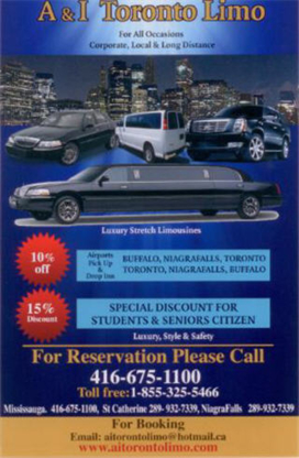 Ca Limousine Service Inc - Service de limousine