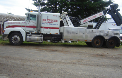 MSA 24/7 Towing Ltd - Dépannage de véhicules