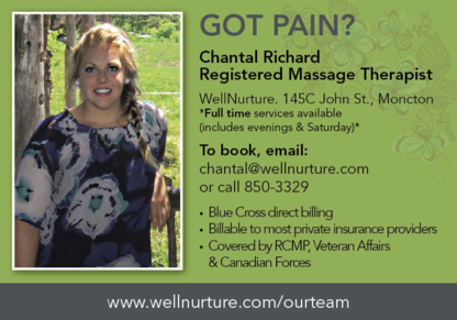 Chantal Richard - Registered Massage Therapists