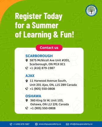 Step Up Academy Tutoring Center- Ajax - Tutorat