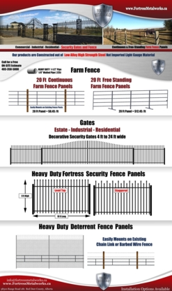 Fortress Metal Works - Fences