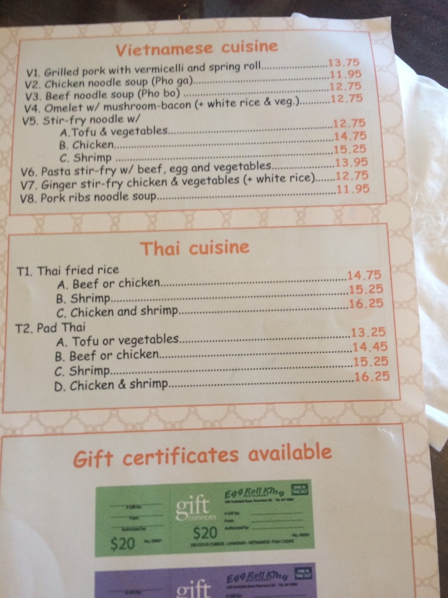 Egg Roll King - Restaurants vietnamiens