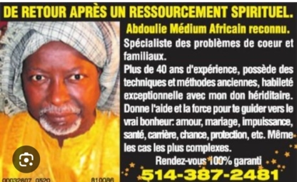 Abdoulie Medium Africain - Astrologers & Psychics
