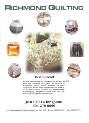 Richmond Quilting Ltd - Quilts & Quilting Supplies