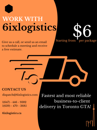 FD 6ix Logistics - Service de livraison