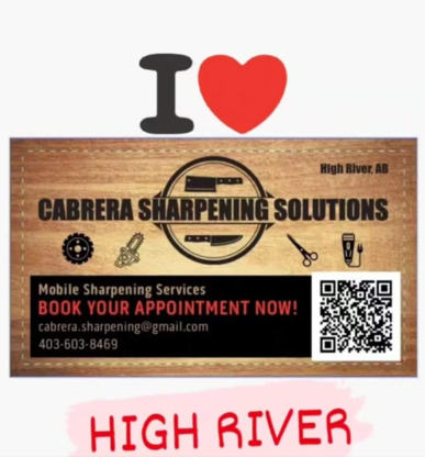 Cabrera Sharpening Solutions - Machine Knives