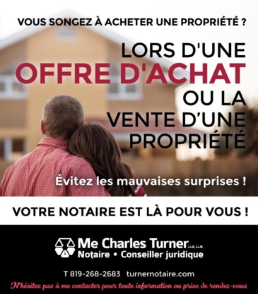View Charles Turner Notaire’s Saint-Boniface-de-Shawinigan profile