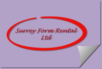 Surrey Form Rental Ltd - Service de location général