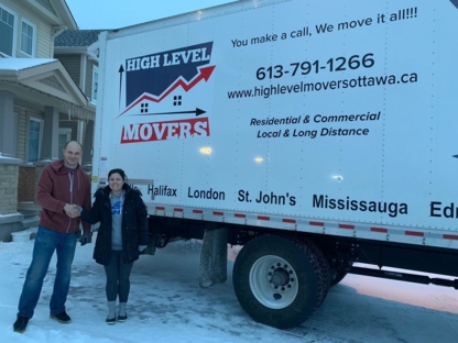 High-Level Movers Ottawa Moving Company - Déménagement et entreposage