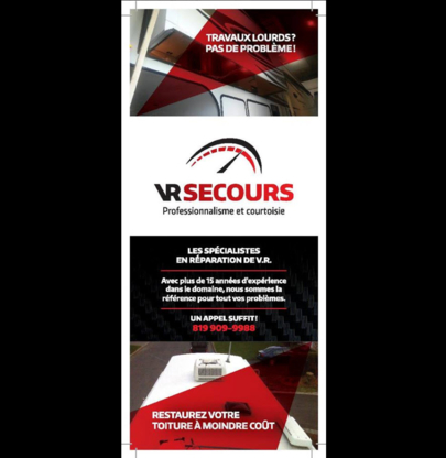 VR Secours - Entretien et réparation de véhicules récréatifs