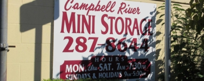 Campbell River Mini-Storage - Entreposage de documents