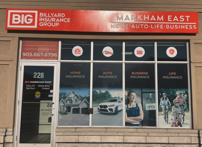 Billyard Insurance Group - Markham East - Courtiers en assurance