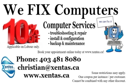 Xentas Computer Services & Solutions - Computer Repair & Cleaning