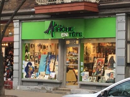 Affiche En Tête - Magasins de cadres